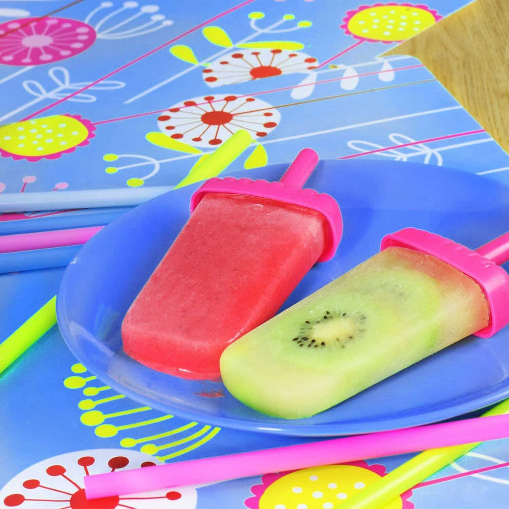6-Piece Reusable Popsicle Mold Set